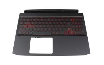 201000DFKC01 Original Acer Tastatur inkl. Topcase DE (deutsch) schwarz/rot/schwarz mit Backlight