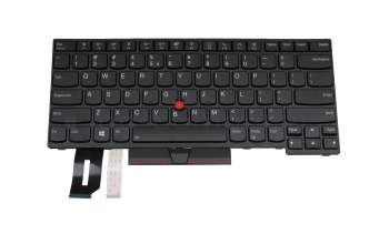 2H-BBEU1L70111 Original PMX Tastatur US (englisch) schwarz mit Backlight und Mouse-Stick