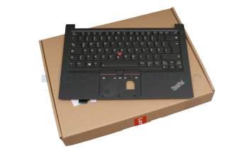 2H-BC8GML70121 Original PMX Tastatur inkl. Topcase DE (deutsch) schwarz/schwarz mit Backlight und Mouse-Stick mit Ein/Aus Schalter