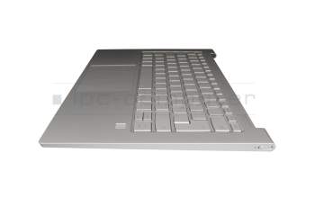 3390-001 Original Lenovo Tastatur inkl. Topcase DE (deutsch) silber/silber mit Backlight