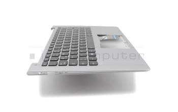 460.07D03.0015 Original Lenovo Tastatur inkl. Topcase DE (deutsch) schwarz/silber mit Backlight