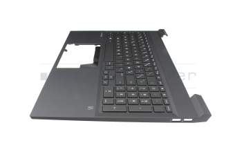 46G3MTATPQA Original HP Tastatur inkl. Topcase FR (französisch) silber/schwarz mit Backlight