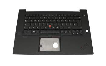 46M.0GUCS.0103 Original Lenovo Tastatur inkl. Topcase DE (deutsch) schwarz/schwarz mit Backlight und Mouse-Stick