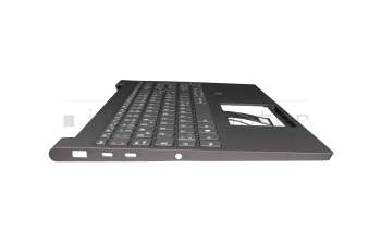 46M.0HDCS.0021 Original Lenovo Tastatur inkl. Topcase DE (deutsch) grau/grau mit Backlight