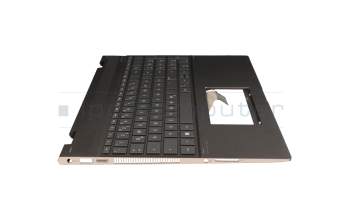 4AX35TATP00-ZCP Original HP Tastatur inkl. Topcase DE (deutsch) anthrazit/grau mit Backlight