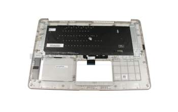 4B+NDX03.021 Original Asus Tastatur inkl. Topcase DE (deutsch) schwarz/silber mit Backlight