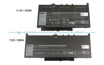 579TY Original Dell Akku 42Wh 11,4V