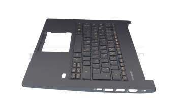 5AD1586600 Original Acer Tastatur inkl. Topcase DE (deutsch) anthrazit/anthrazit mit Backlight