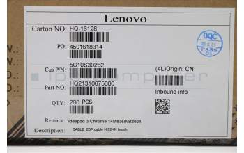 Lenovo 5C10S30262 CABLE EDP cable H 82KN touch