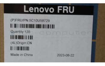 Lenovo 5C10U58729 CABLE Fru,7+15 SATA cable(520+150mm)