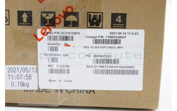 Lenovo 5C11C12572 CABLE FRU Displaykabel WIFI