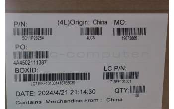 Lenovo 5C11P26254 Flachbandkabel12PFP0.5PAD=0.3MGEM/BNFC/B