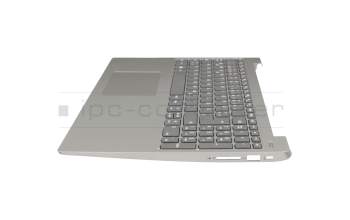 5CB0R07388 Original Lenovo Tastatur inkl. Topcase DE (deutsch) grau/silber