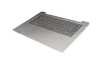 5CB0R07724 Original Lenovo Tastatur inkl. Topcase DE (deutsch) grau/silber