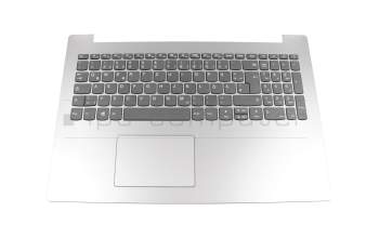 5CB0R26517 Original Lenovo Tastatur inkl. Topcase DE (deutsch) grau/silber