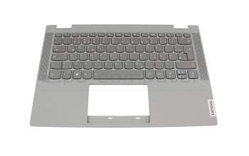 5CB0Y85314 Original Lenovo Tastatur inkl. Topcase DE (deutsch) grau/grau mit Backlight