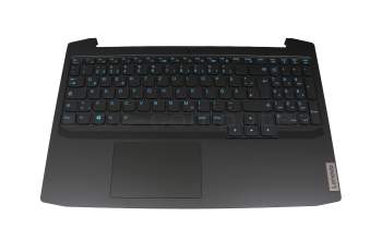 5CB0Z33221 Original Lenovo Tastatur inkl. Topcase DE (deutsch) schwarz/schwarz mit Backlight