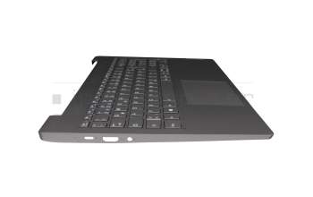 5CB1A24895 Original Lenovo Tastatur inkl. Topcase DE (deutsch) grau/grau mit Backlight