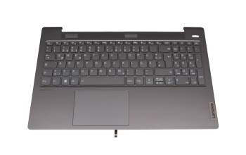 5CB1A29223 Original Lenovo Tastatur inkl. Topcase DE (deutsch) grau/grau mit Backlight