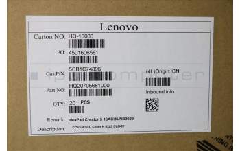 Lenovo 5CB1C74896 COVER LCD Cover H 82L5 CLOGY