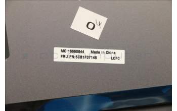 Lenovo 5CB1F37146 COVER LCD Cover L 82RF SG Y