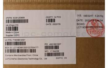 Lenovo 5CB1J03899 COVER Lower Case L 82UF AG DIS