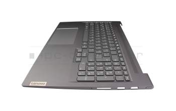 5CB1J38408 Original Lenovo Tastatur inkl. Topcase DE (deutsch) grau/grau mit Backlight