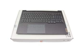 5CB1J38408 Original Lenovo Tastatur inkl. Topcase DE (deutsch) grau/grau mit Backlight