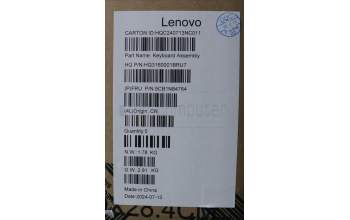 Lenovo 5CB1N84764 Tastatur inkl. Topcase ASM FRA H 83E3 TT PST