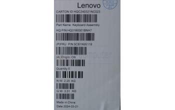 Lenovo 5CB1N95118 Tastatur inkl. Topcase ASM SWS H 83DS FP CB