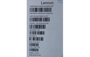 Lenovo 5CB1P50158 Tastatur inkl. Topcase ASM GER H 83CV NFP LG