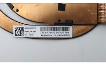 Lenovo 5H41B77306 HEATSINK FRU JT4B1_UMA_THM_ASSY_DELTA