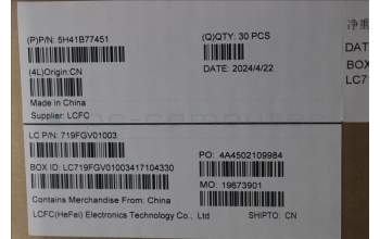 Lenovo 5H41B77451 HEATSINK FRU_UMA_AL_FIN_THM_ASSY DELTA