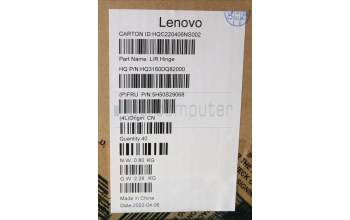 Lenovo 5H50S29068 Scharnier Scharnier H 21CX L+R_bent