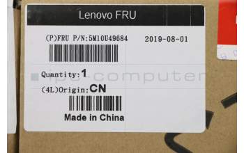 Lenovo 5M10U49684 MECH_ASM Hinge Cover,A540-27