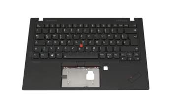 5M10W85995 Original Lenovo Tastatur inkl. Topcase DE (deutsch) schwarz/schwarz mit Backlight und Mouse-Stick