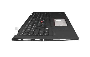 5M10Y85785 Original Lenovo Tastatur inkl. Topcase DE (deutsch) schwarz/schwarz mit Backlight und Mouse-Stick