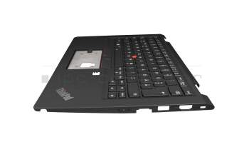 5M10Y85785 Original Lenovo Tastatur inkl. Topcase DE (deutsch) schwarz/schwarz mit Backlight und Mouse-Stick