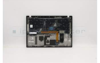 Lenovo 5M10Z41388 MECH_ASM CCov BL KBD GER UK(SNX)BK FPR