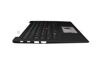 5M11C53348 Original Lenovo Tastatur inkl. Topcase DE (deutsch) schwarz/schwarz mit Backlight und Mouse-Stick