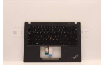 Lenovo 5M11G27228 MECH_ASM KBD C-Cov GER BKLT Chicon BK