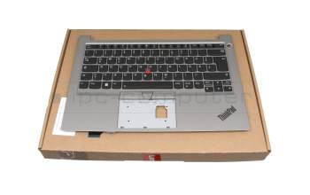 5M11H26521 Original Lenovo Tastatur inkl. Topcase DE (deutsch) schwarz/silber mit Backlight und Mouse-Stick