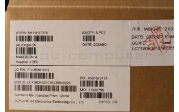 Lenovo 5M11H27376 MECH_ASM KBD Cc GER BKLT(CHY) UK BK