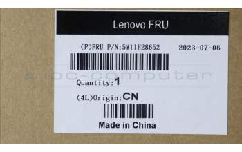 Lenovo 5M11H28652 MECH_ASM Top Assy Tiny9 P3 W hole,AVC