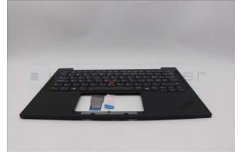 Lenovo 5M11Q53924 MECH_ASM KBD Ccvr SWS BK BL SRX UK BK