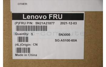 Lenovo 5N21A21877 NB_KYB CS21KBD SKTOP LTN,NBL,BK,EST