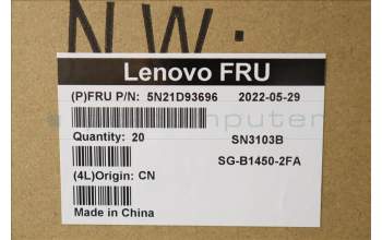 Lenovo 5N21D93696 NB_KYB CS22 NM TOP,BK-BL,LTN,FRA