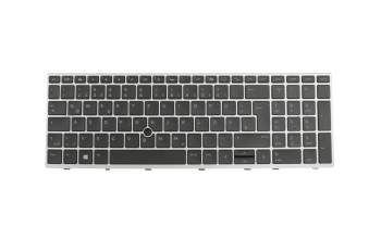 6037B0149504 Original Sunrex Tastatur DE (deutsch) schwarz mit Backlight und Mouse-Stick