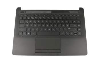 6051B1244002 Original HP Tastatur inkl. Topcase DE (deutsch) schwarz/schwarz