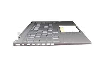 60701B1745003 Original HP Tastatur inkl. Topcase DE (deutsch) silber/silber mit Backlight